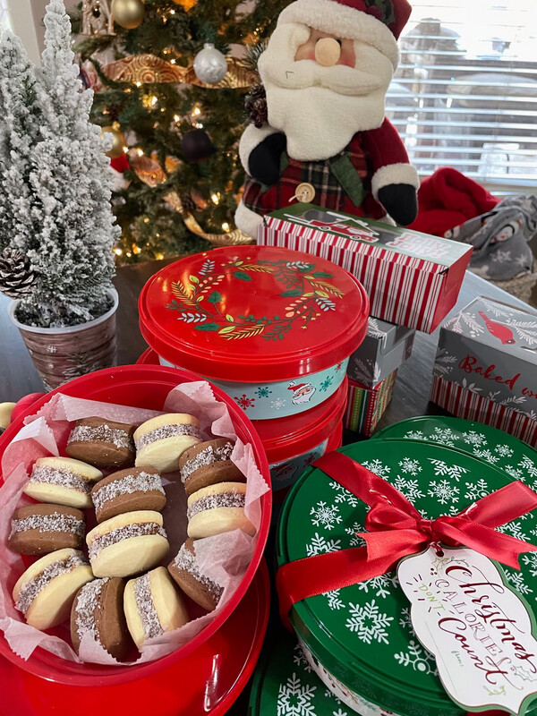 Christmas 4 Flavors Mix Alfajores x 10