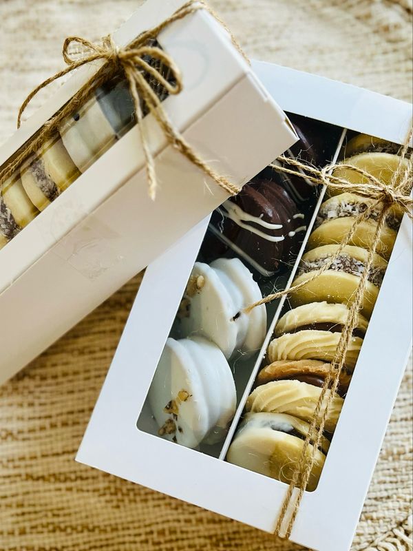 Alfajores 10 units, 5 flavors mix