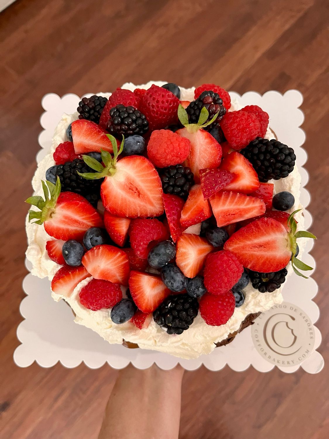 Marquise De Chocolate Con Frutos Rojos