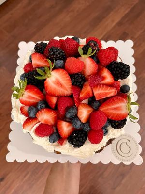 Marquise De Chocolate Con Frutos Rojos