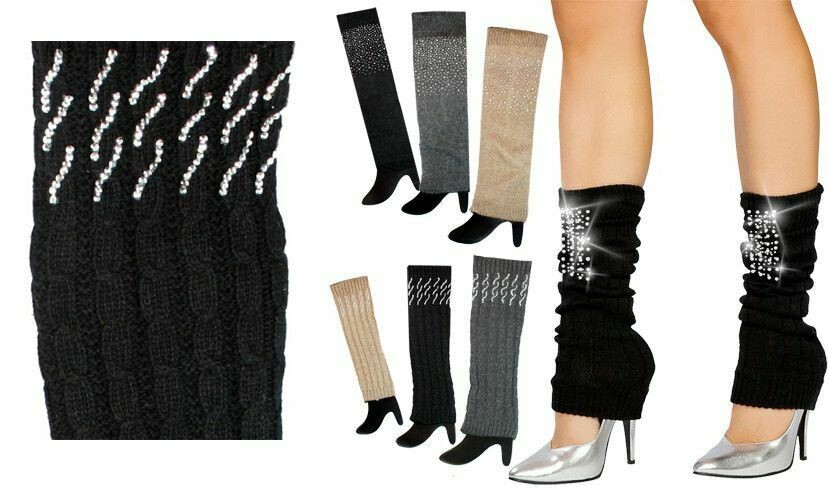 Bejeweled Leg Warmers