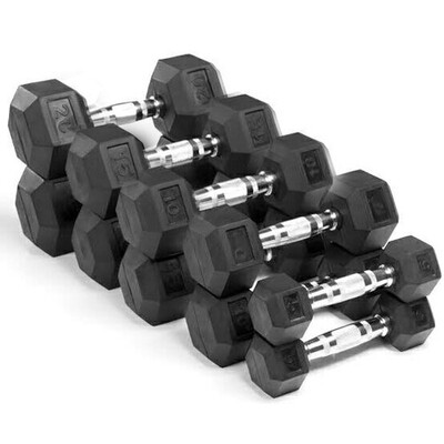 JUEGO DE DUMBBELLS de 2.5 Kg a 20 Kg