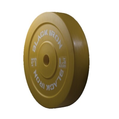 Par de Disco Bumper Iniciación 1.5 Kg