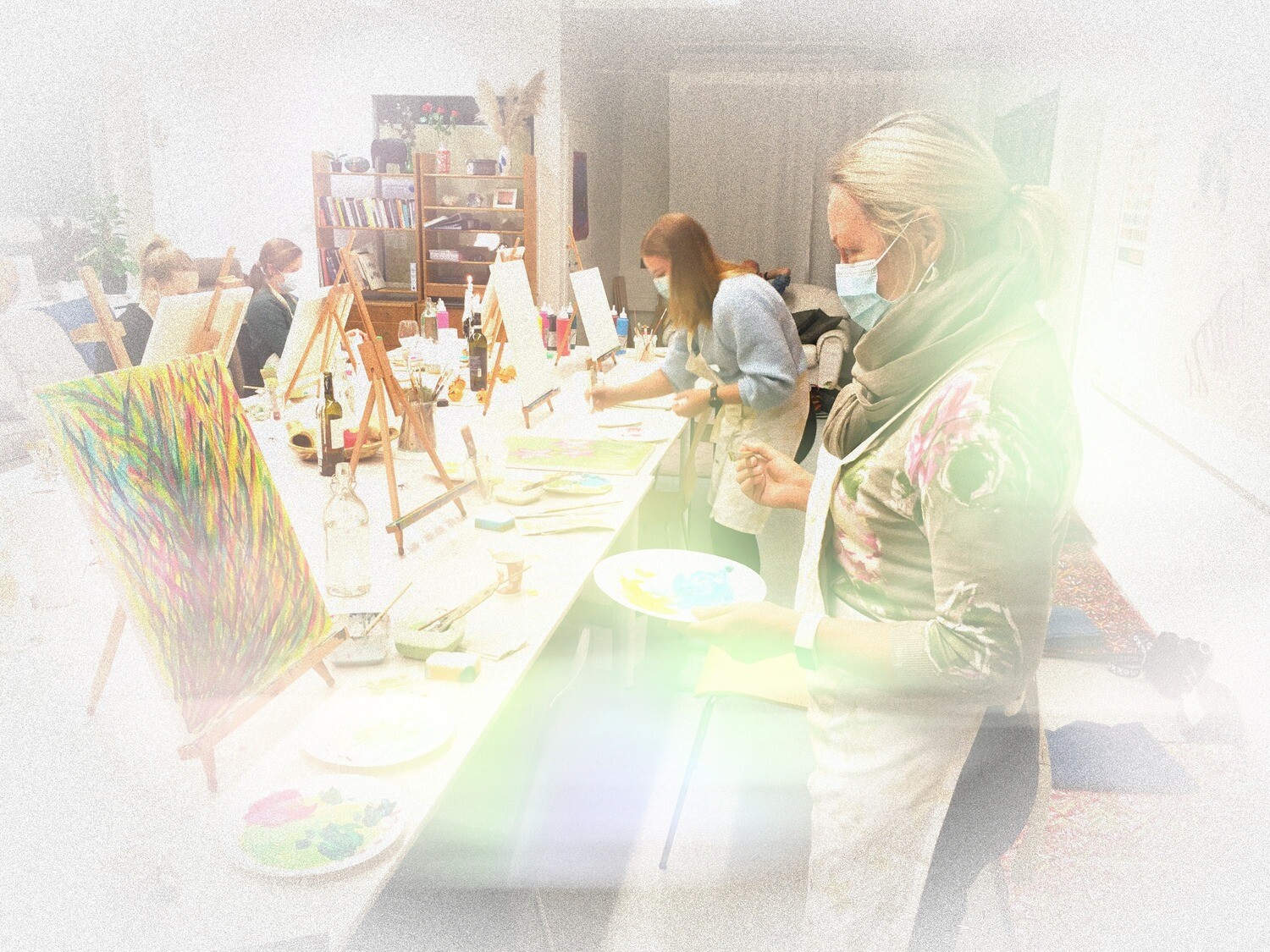 22.4 TORSTAI: FREE YOUR MIND, RELAX AND PAINT -ILTA. KLO 17.00-20.00. 5/5 paikkaa. 22.4 TORSTAI: FREE YOUR MIND, RELAX AND PAINT -ILTA. KLO 17.00-20.00. 5/5 paikkaa.
