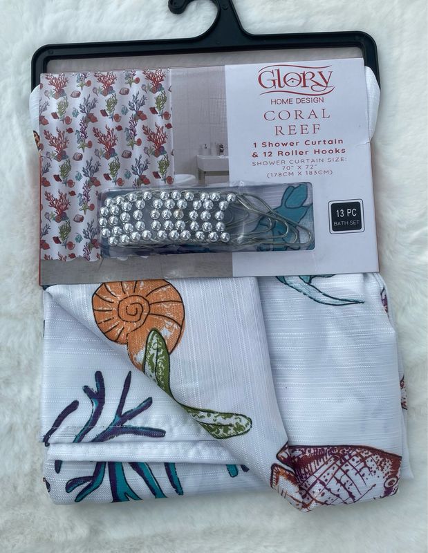 Canvas Shower Curtain 