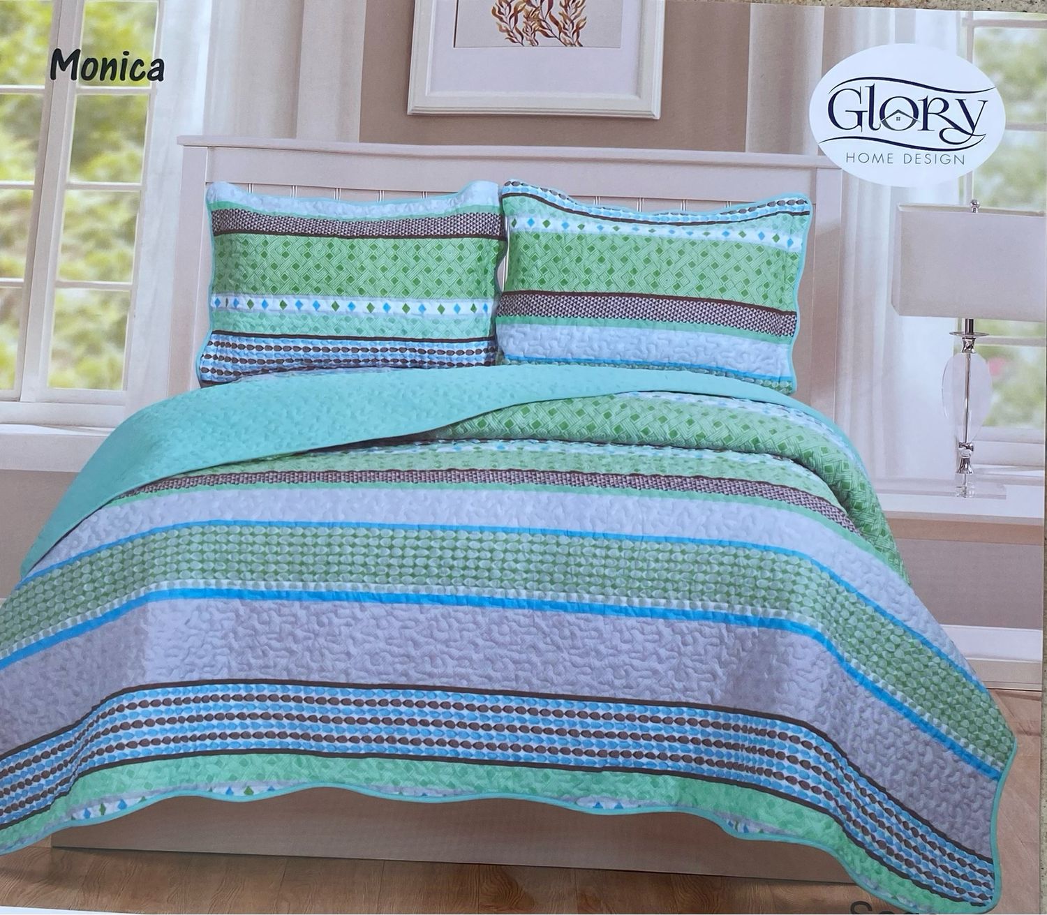 3pc King Quilt set