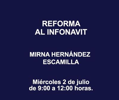 REFORMA AL INFONAVIT