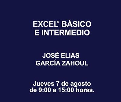 EXCEL® BÁSICO E INTERMEDIO