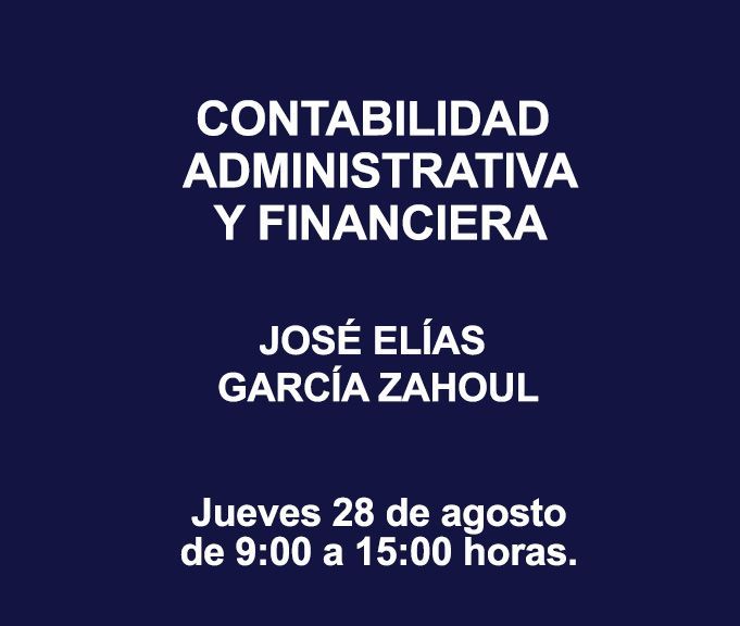 CONTABILIDAD ADMINISTRATIVA Y FINANCIERA