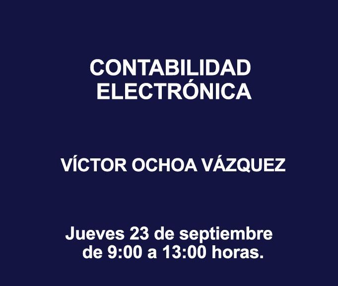 CONTABILIDAD ELECTRÓNICA