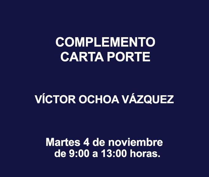 COMPLEMENTO CARTA PORTE