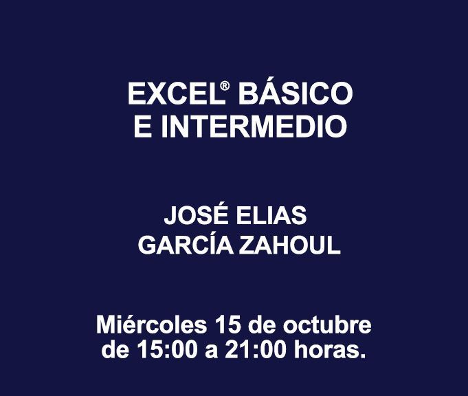 EXCEL® BÁSICO E INTERMEDIO