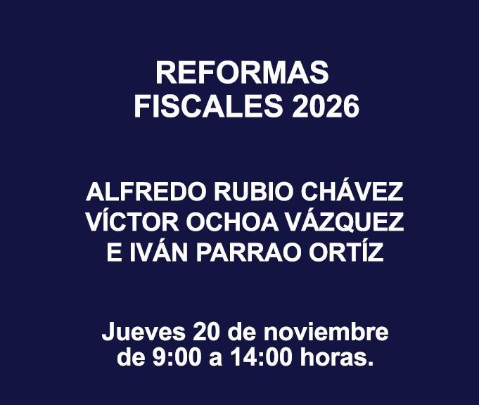REFORMAS FISCALES 2026
