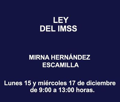 LEY DEL IMSS LEY DEL IMSS