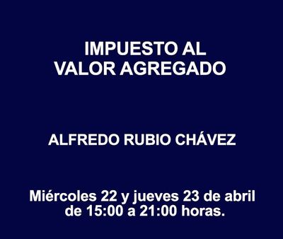 IMPUESTO AL VALOR AGREGADO IMPUESTO AL VALOR AGREGADO