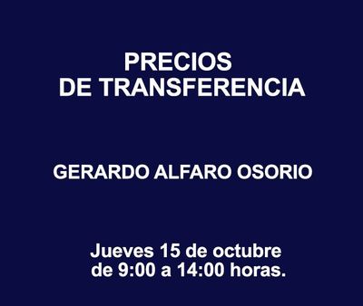 PRECIOS DE TRANSFERENCIA PRECIOS DE TRANSFERENCIA