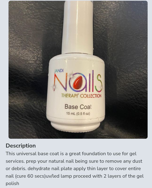 Base and non wipe top coat combo