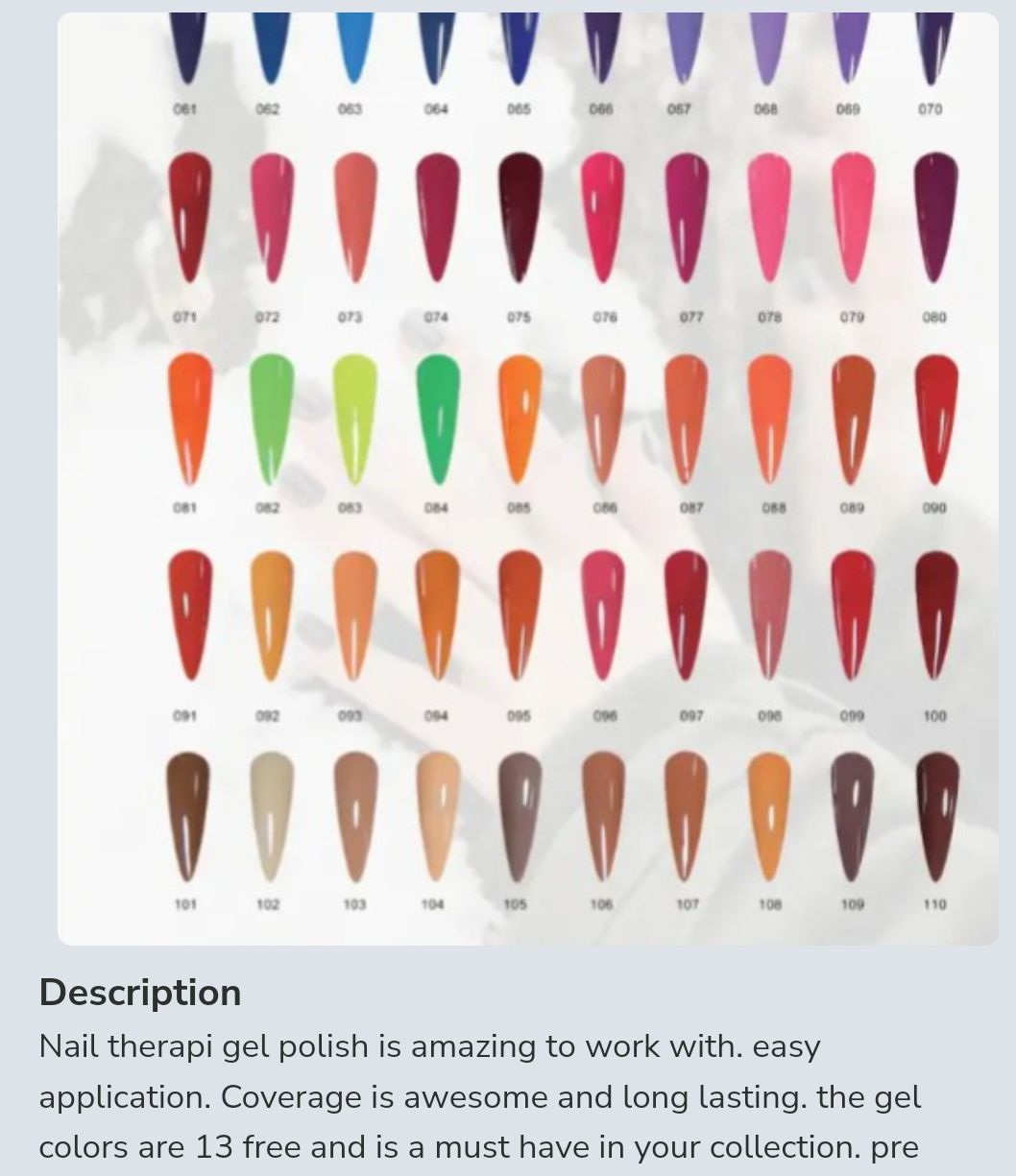 Color gel polish