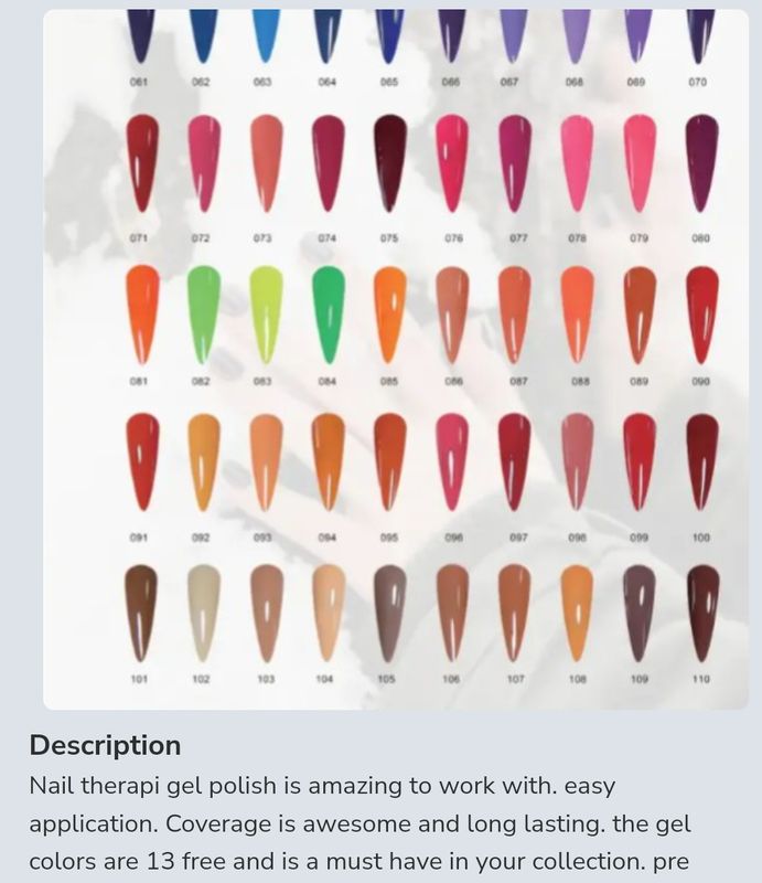 Color gel polish