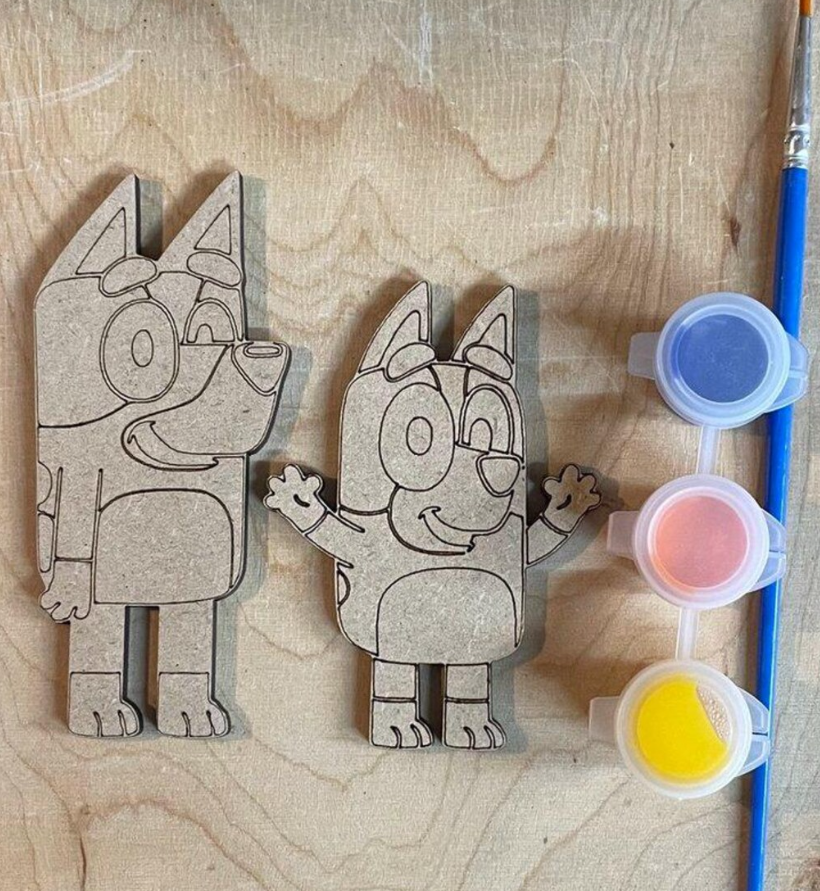 Bluey MDF para pintar