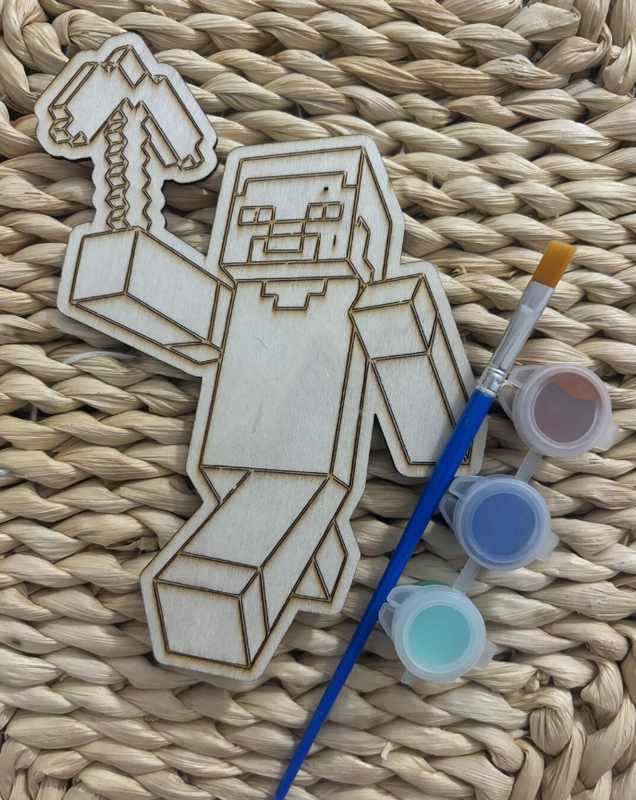 Minecraft MDF para pintar