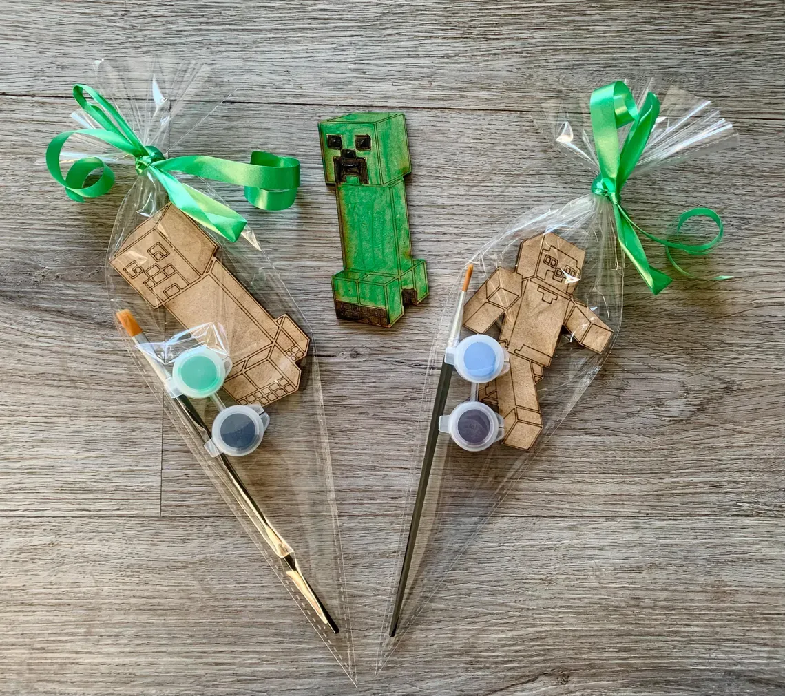 Minecraft MDF para pintar