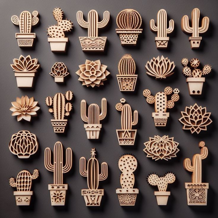 Imanes de cactus