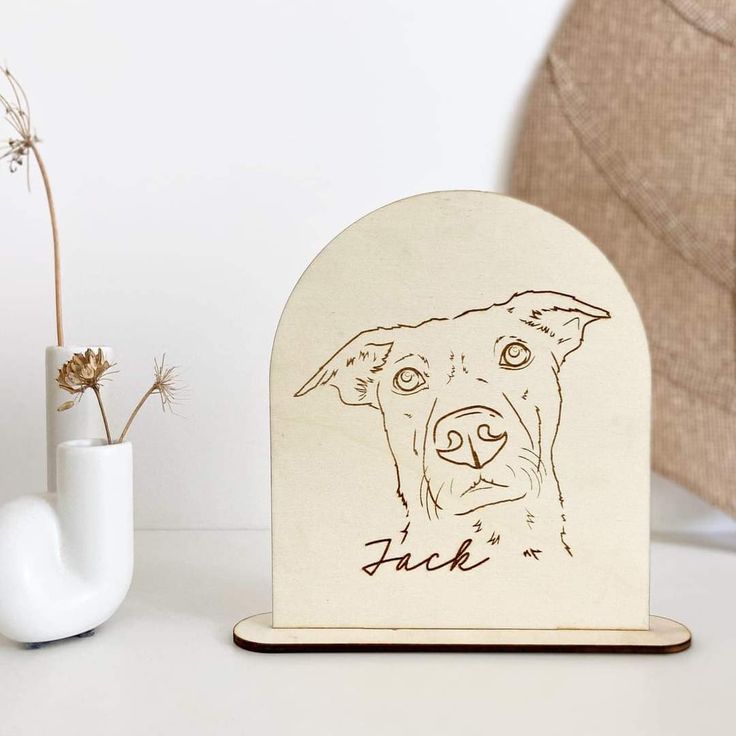 Retratos de Mascotas en MDF
