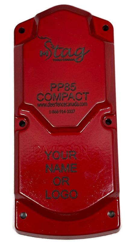 Stag Tool  Face Plate Laser Print Company Name