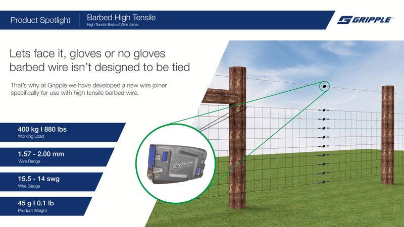 Gripple HT Barb Specification