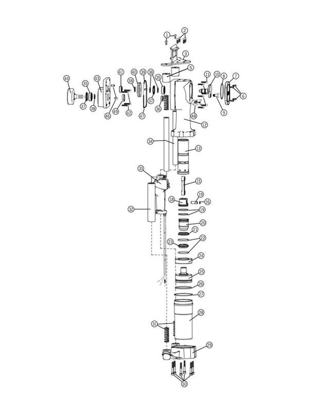 Post Pounder 52mm parts available machine Discontinued
