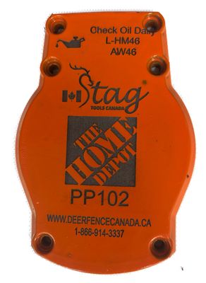 Stag Tool  Face Plate Laser Print Company Name