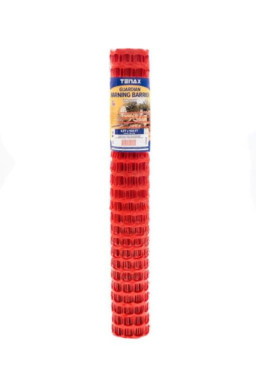 Tenax GUARDIAN WARNING BARRIER 4' x 100' Orange