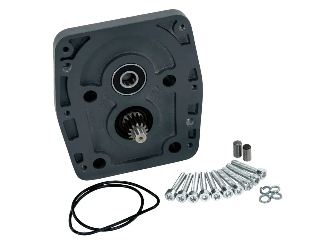 Clutch drum and small gear assembly