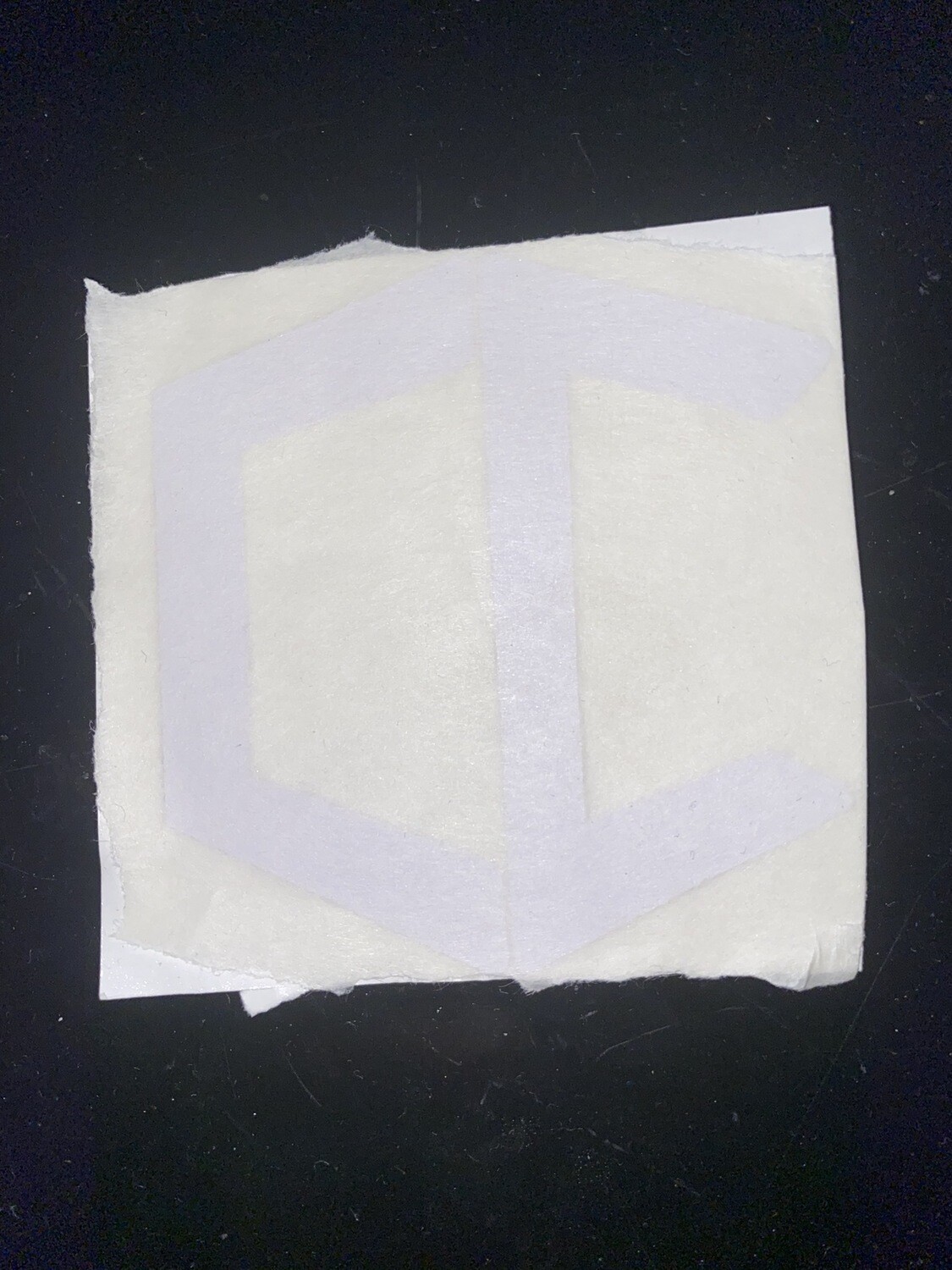 White Sticker