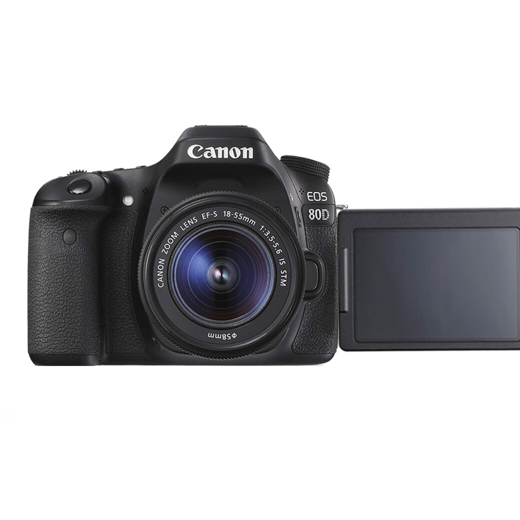Canon Camera EOS 80D Kit 18-55 mm.IS STM - รับประกันร้าน Digilife Thailand 1ปี