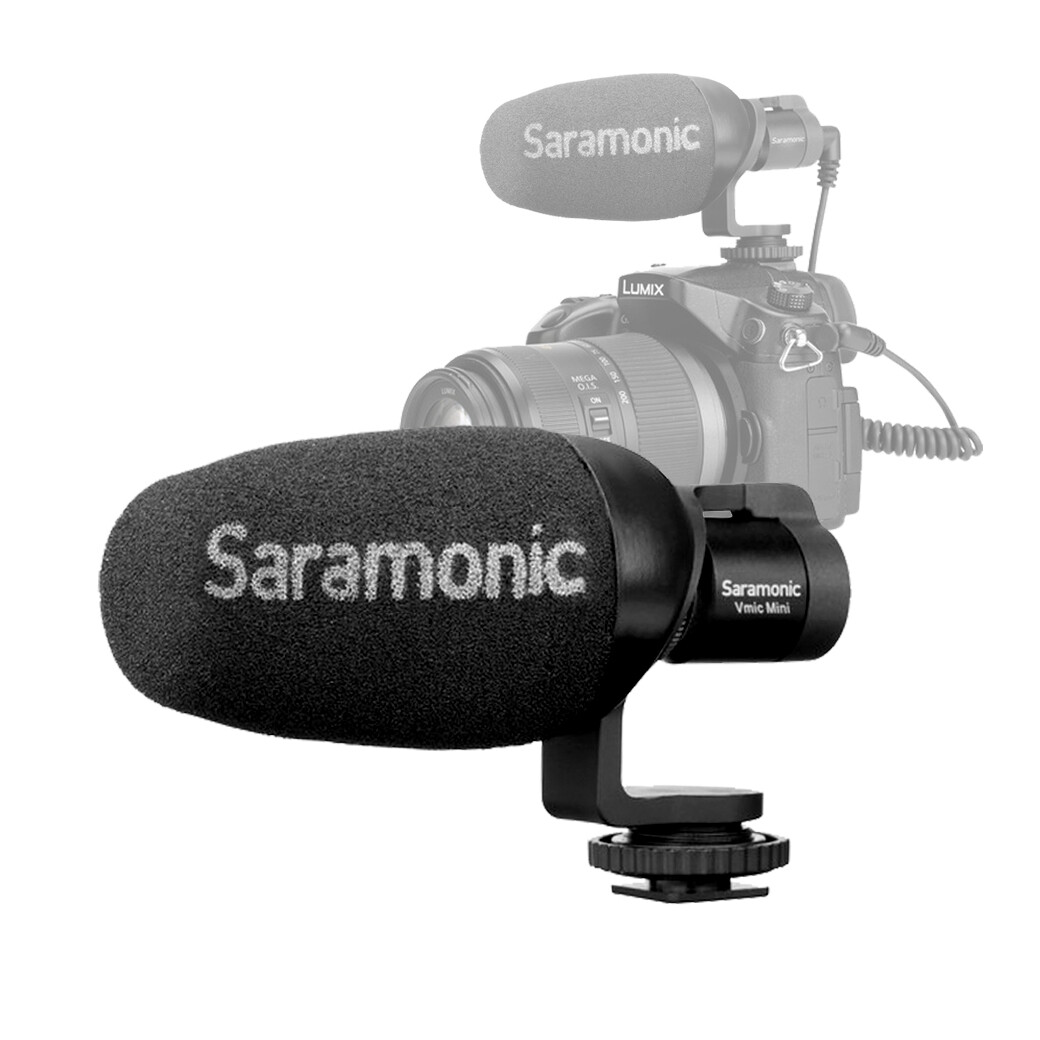 Saramonic Vmic Mini - Condenser Shotgun Microphone ไมค์ติดหัวกล้อง ติดมือถือ - รับประกันร้าน Digilife Thailand 1ปี