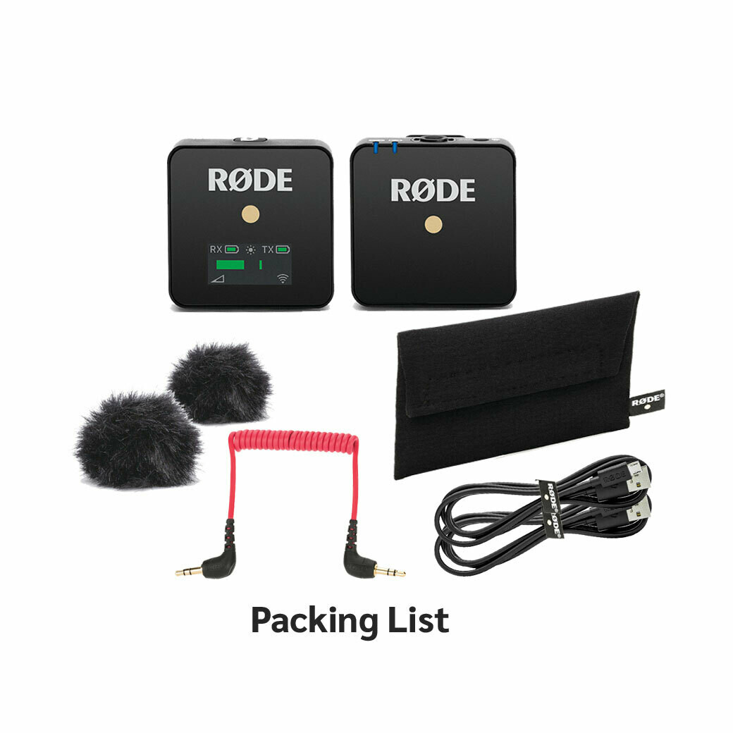 RODE Wireless GO Compact Wireless Microphone 2.4 GHz ไมค์ไร้สาย - รับประกันร้าน Digilife Thailand 1ปี