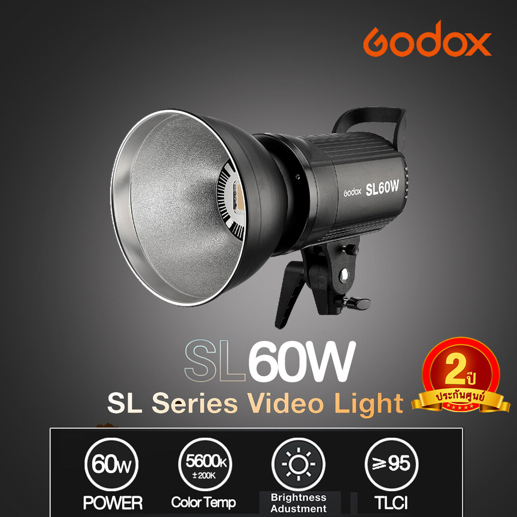 Godox LED Video Light SL60W ( SL60 W - 60W. White Ver. ) - รับประกันศูนย์ GodoxThailand 2ปี