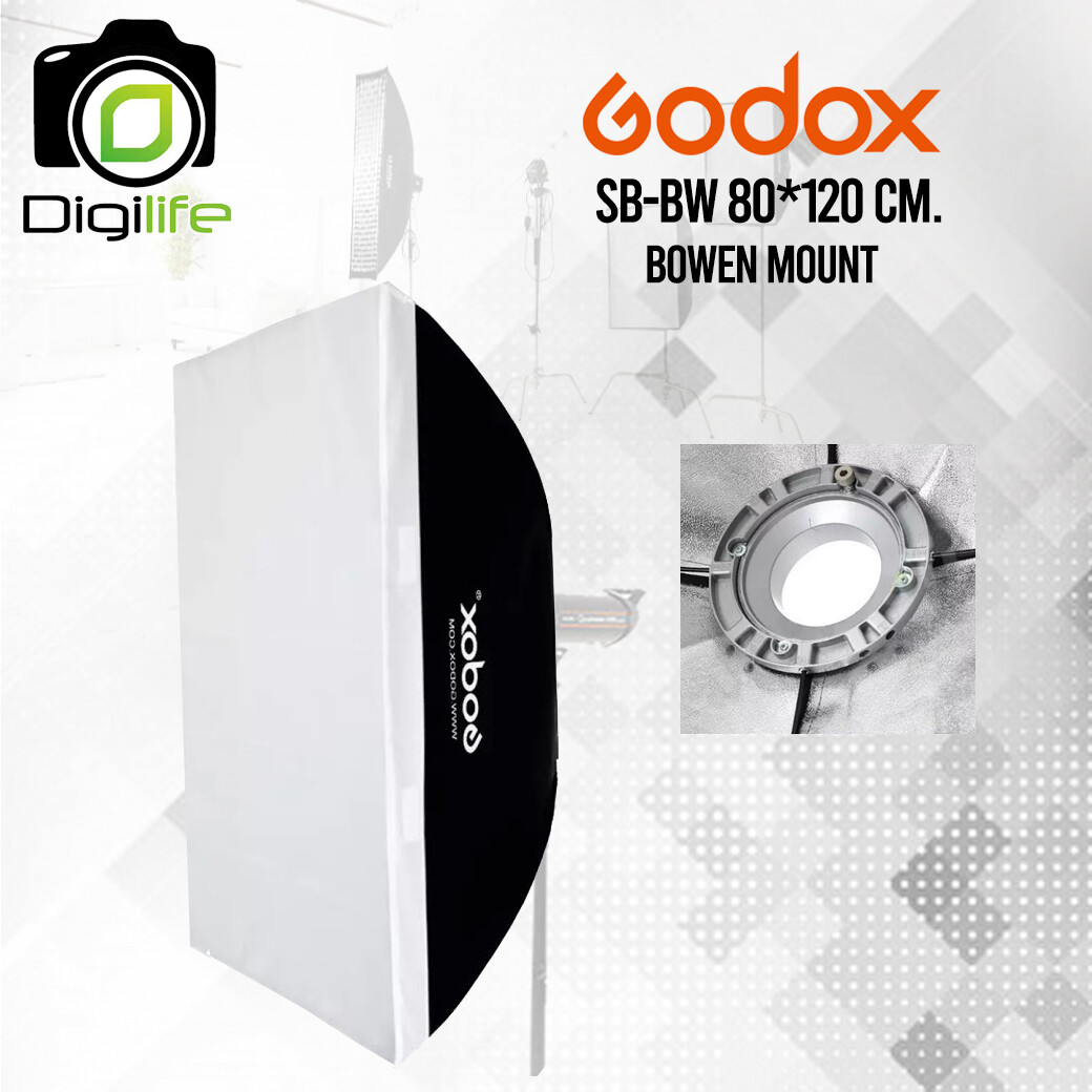 Godox Softbox SB-BW 80*120 cm. [ Bowen Mount ] วิดีโอรีวิว , Live , ถ่ายรูปติบัตร , สตูดิโอ