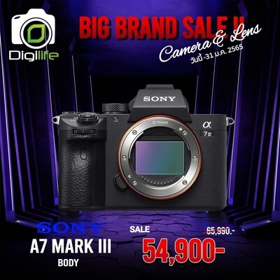 Sony Camera A7 Mark3 Body - รับประกันร้าน Digilife Thailand 1ปี