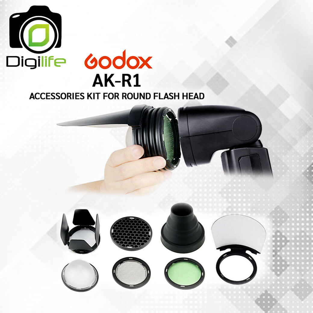 Godox AK-R1 Accessory Kit For Round Flash Head - ชุดอุปกรณ์ฟิวเตอร์