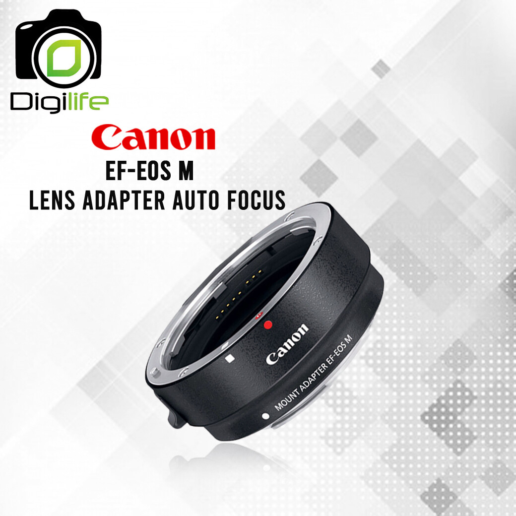 Canon Adapter EF- EOS M [ Mount Lens Adapter ] - รับประกันร้าน Digilife Thailand 1ปี