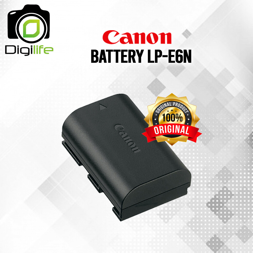 Canon Battery LP-E6 , LP-E6N ** ของแท้ 100% For 60D 70D 80D 90D 6D 7D 5D ** รับประกัน 3 เดือน
