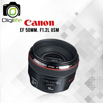 Canon Lens EF 50 mm. F1.2L USM - รับประกันร้าน Digilife Thailand 1ปี