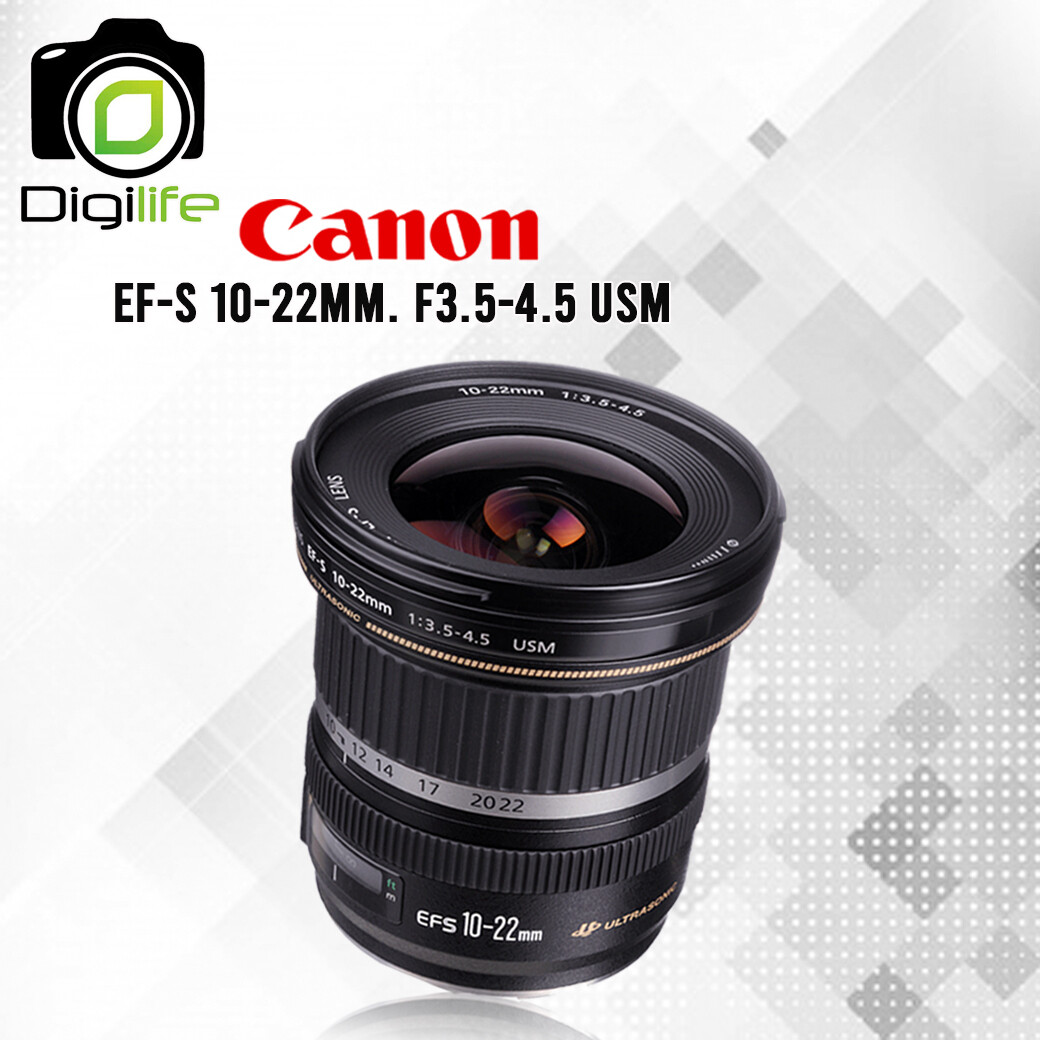 Canon Lens EF-S 10-22 mm. F3.5-4.5 USM รับประกันร้าน Digilife Thailand 1ปี