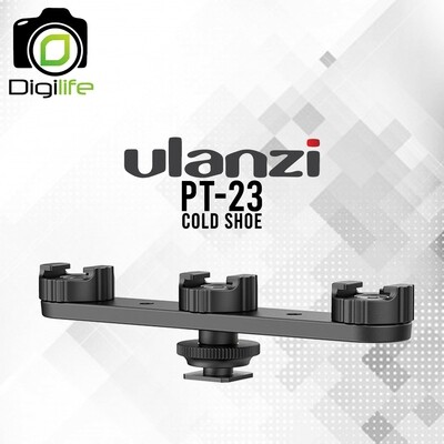 Ulanzi PT-23 Plate 3-Cold Shoe Expansion Bracket อุปกรณ์เสริมกล้อง