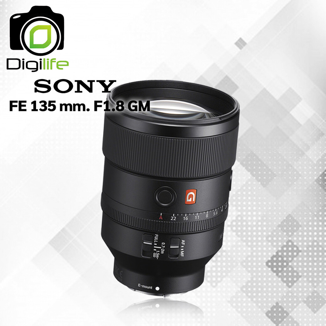 Sony Lens FE 135 mm. F1.8 GM - รับประกันร้าน Digilife Thailand 1ปี