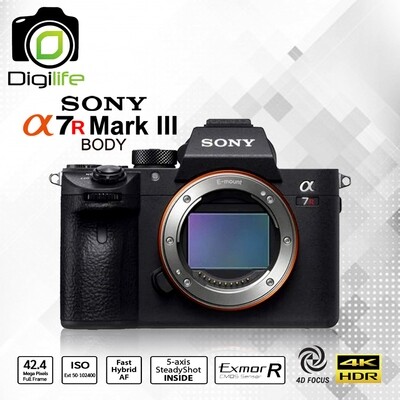 Sony Camera A7R Mark3 Body - รับประกันร้าน Digilife Thailand 1ปี