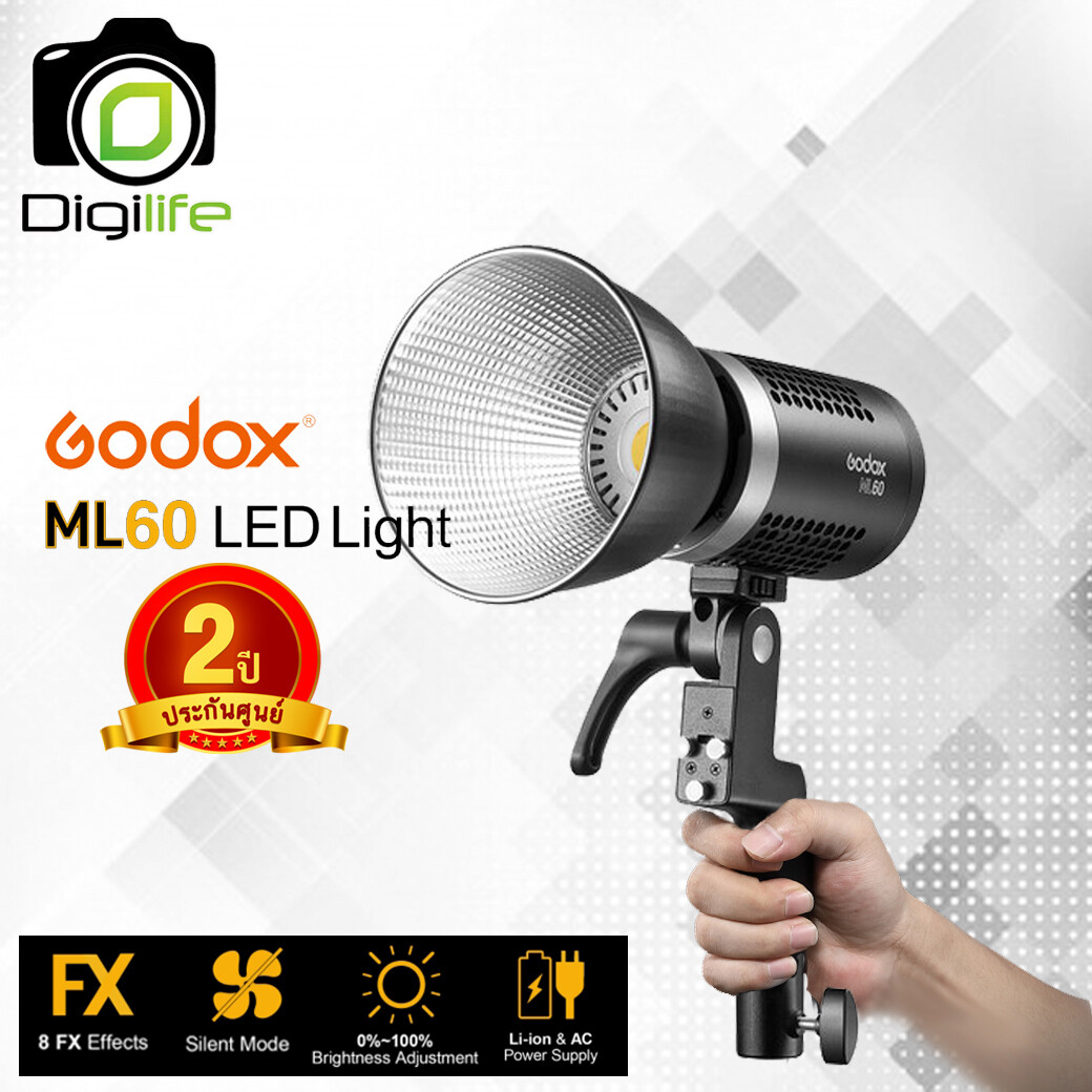 Godox LED ML60 - Video Light [ 5600K ]  - สินค้ารับประกันศูนย์ GodoxThailand 2ปี